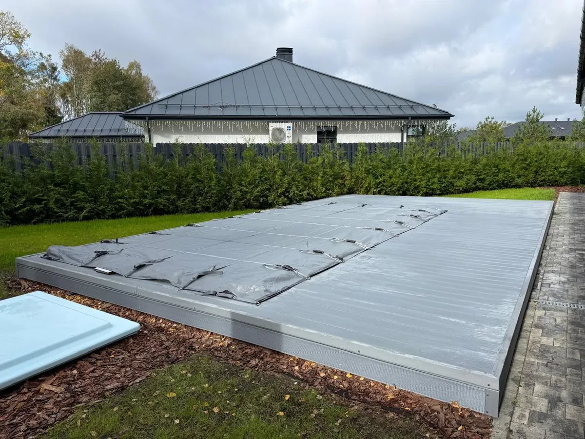 Покрывало Laguna Cover Mesh — установка в Старом Осколе