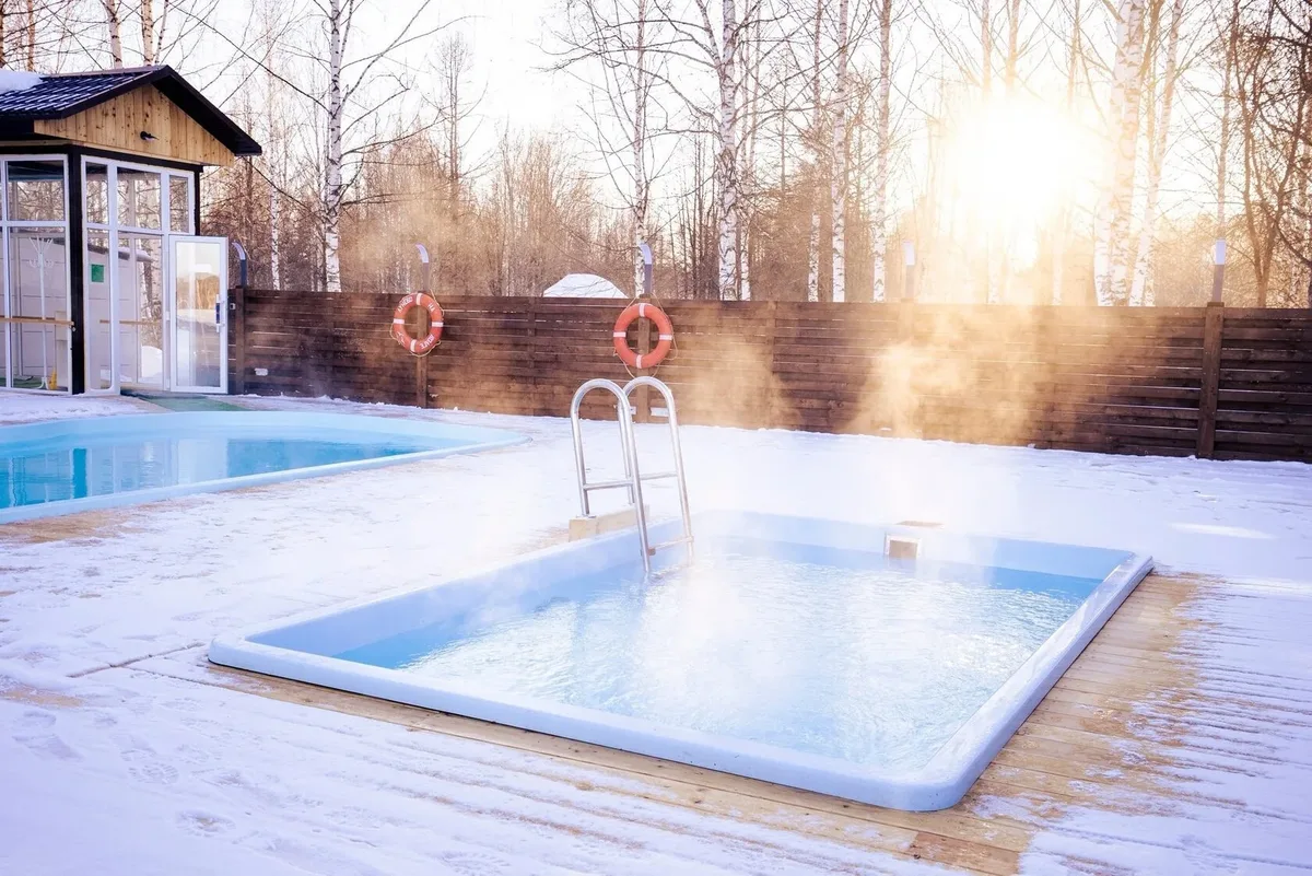 Композитный бассейн Laguna 4 — установка в Старом Осколе