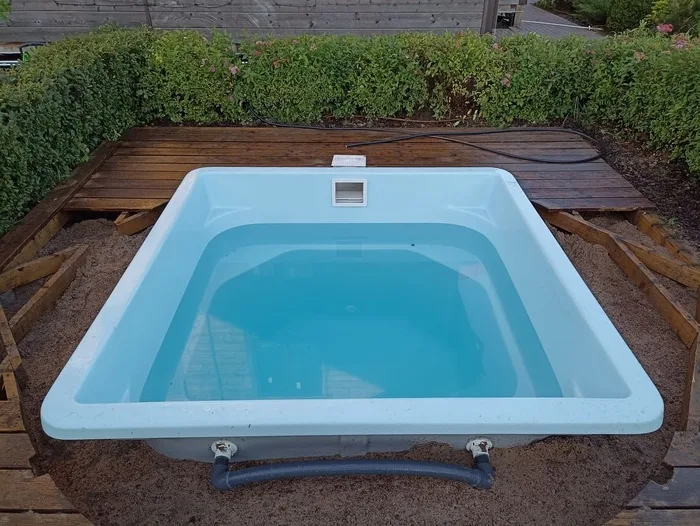 Композитная купель Laguna 2 — установка в Старом Осколе