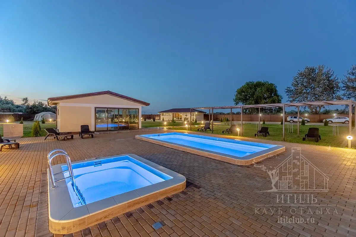 Композитная купель Laguna 3 — установка в Старом Осколе